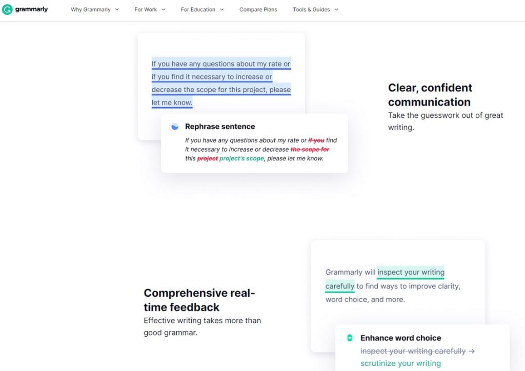 lợi ích grammarly premium